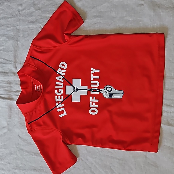 Tuddler Rush guard two shirts swimshirts size 2T  24M - Picture 8 of 11